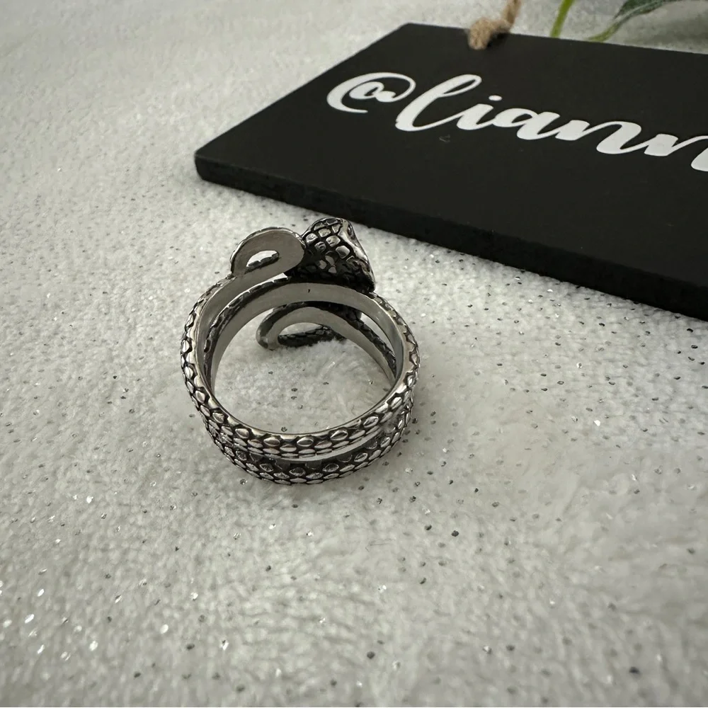 RICHSTEEL Cobra Snake Ring Size 11
